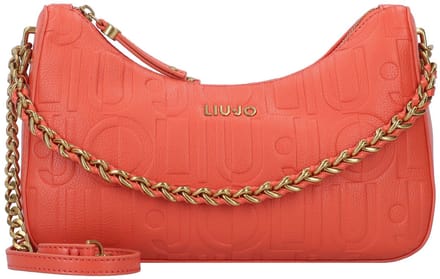 LIU JO Schoudertas Adonide ECS Hobo Bag Pumpkin Oranje