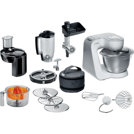 Bosch MUM 5 - MUM58251 - Serie 4 - Keukenmachine - 1000 W - Wit - Zilver
