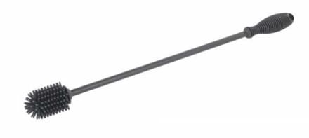 Wenko Silicone flessenborstel 38cm antraciet