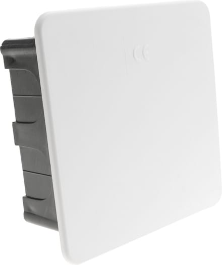 BeMatik - 100x100x48mm vierkante inbouwdoos voor holle muren