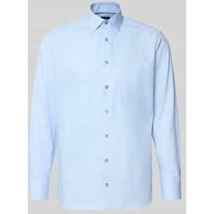 OLYMP Luxor Overhemd, Modern Fit, New Kent, Bleu
