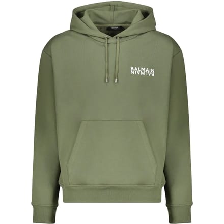 Balmain hoodie met logomotief