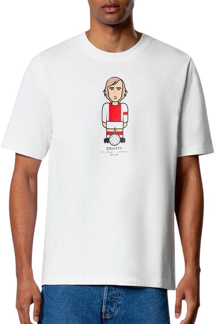 Cruyff - Avatar Amsterdam T-Shirt - Wit - Heren - Maat M