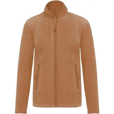 Kariban Microfleece met rits dames K907 - Camel Heather - S