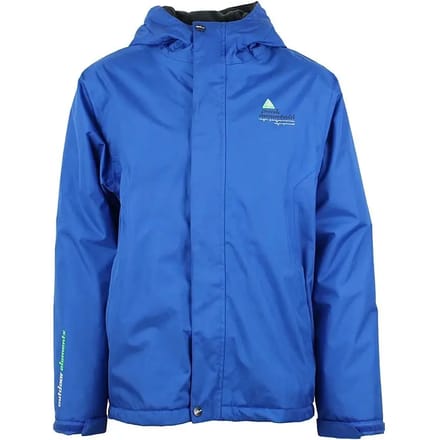 Dubbel fleece skijack voor kinderen Peak Mountain Ecajik