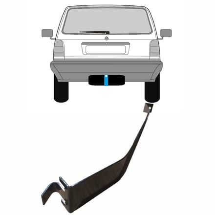 Brandstoftank klemmen voor Volkswagen Polo 1981-1994