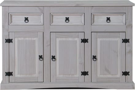 New Mexico dressoir 132 cm breed grijs