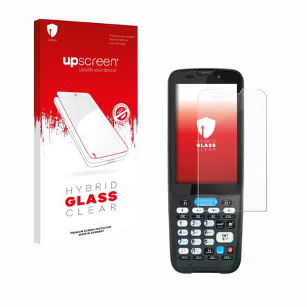 upscreen - Screenprotector voor Unitech HT330 - Folie Beschermfolie Beschermglas transparant