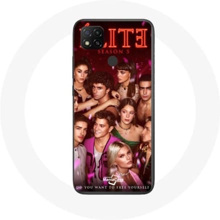 Coque pour Xiaomi Redmi 9C Elite série saison 5 equipages les couples d'acteurs