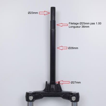 Fourche Teknix pour Scooter MBK 50 Next Génération 2004 à 2009 Neuf