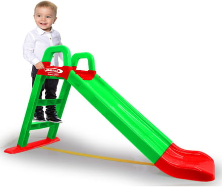 Jamara Glijbaan - 460502 Glijbaan Junior - Licht Groen met Rood - 145x59x79cm