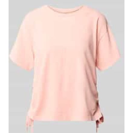 sweatshirt met zijwaartse koorden