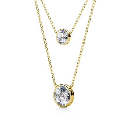 Juliet hangers - Goud en kristal