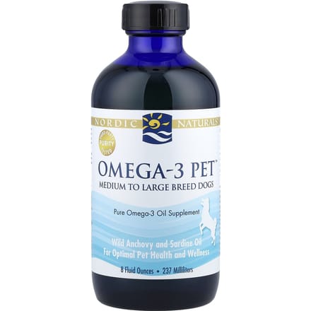 Omega-3 Pet, Middelgrote tot Grote Honden, 237 ml (8 fl oz)