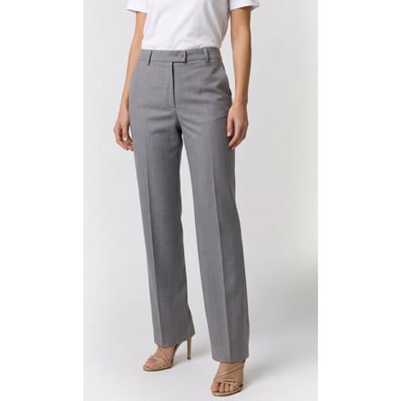 Atelier Gardeur Dora Mittelgrau Taglia: 46K | Pantaloni da completo Outlet | Donna