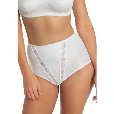 Katoenen damesslip Sassa Miederslip Jacquard