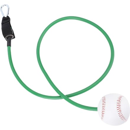 Baseball Softball Trainingshulp Baseball Connector Fitness Elastisch Touw Latex Spanning voor Diverse groen
