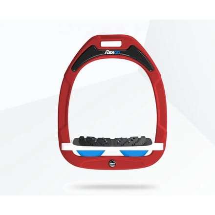 Ultra Grip Verstelbare Bovensteur Bordeaux/Wit/Blauw Flex-On Green Composite