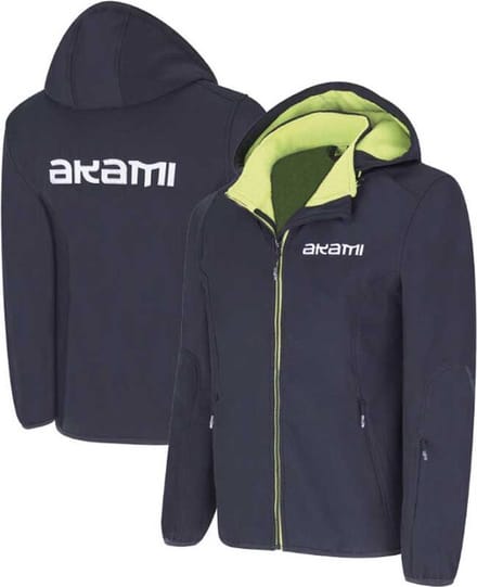 Akami Siberia Jas Zwart L Man
