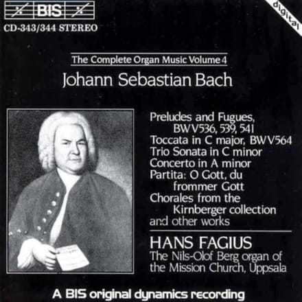 Hans Fagius - J.S. Bach: The Complete Organ Music Vol 4 (2 CD)