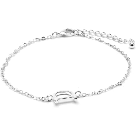 Luxenter Armband met zilveren afwerking - Alphabet