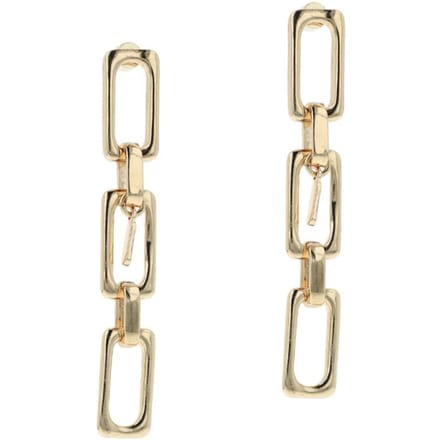 OTAZU Rectangular Earrings Size: OS | Earrings Outlet | Dames | Goud