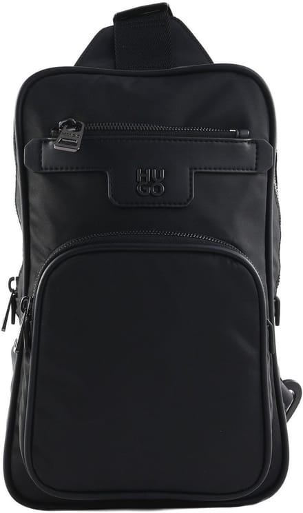 HUGO Slingtas Nesh N_Monostrap Black Zwart
