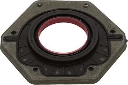 Afdichtring Krukas - Motorafdichting - Motoronderhoud - Met behuizing - 159 mm Buitendiameter - Zwart