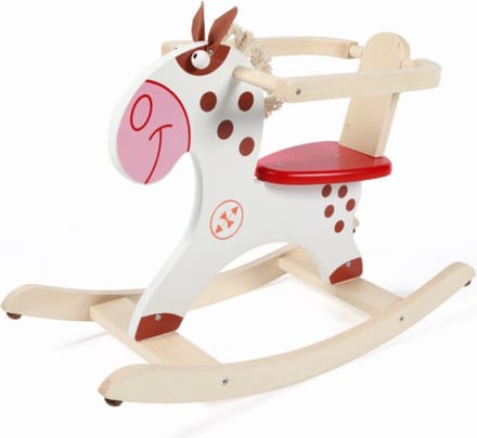 Scratch Rock&Roll Rocking Paard - Indiaanse Pony met Manen