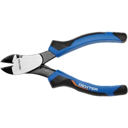 Dexter Diagonale Kniptang - Chroom Vanadium - Softgrip - 18cm