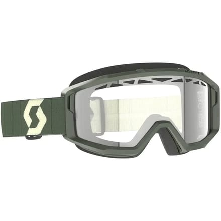 SCOTT Primal Enduro Khaki crossbril met helder vizier