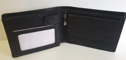 Burkely Vintage Billfold Laag Boekje Groot - Zwart