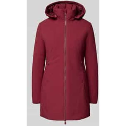 Parka met gevoerde opstaande kraag, model 'Rachel'
