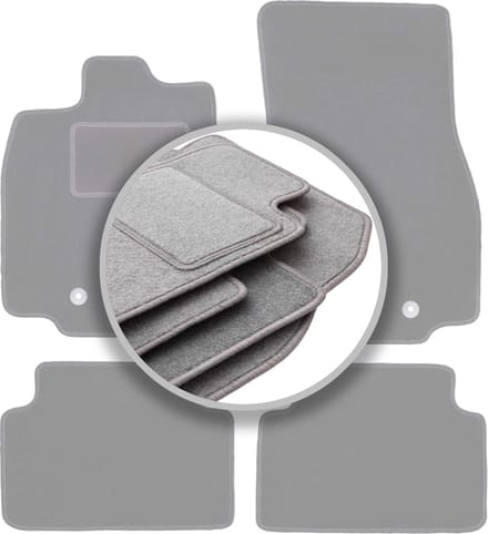 Grijze automatten voor: Toyota Prius II hatchback (2003-2010)