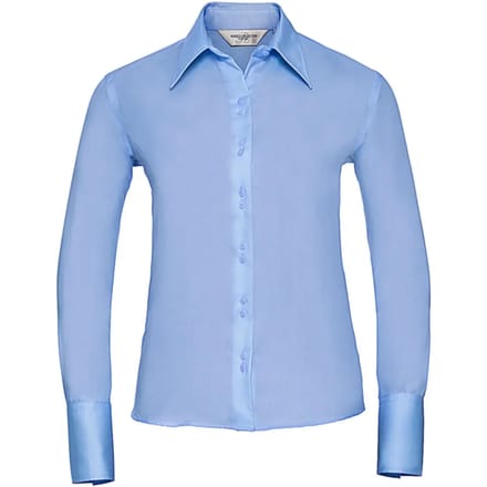 Damesblouse met lange mouwen Russell Athletic Ultimate Non-iron