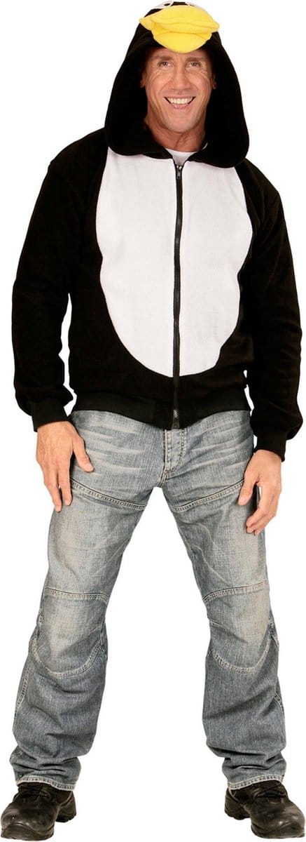 Eendenvest met capuchon voor volwassenen - Verkleedkleding - One size