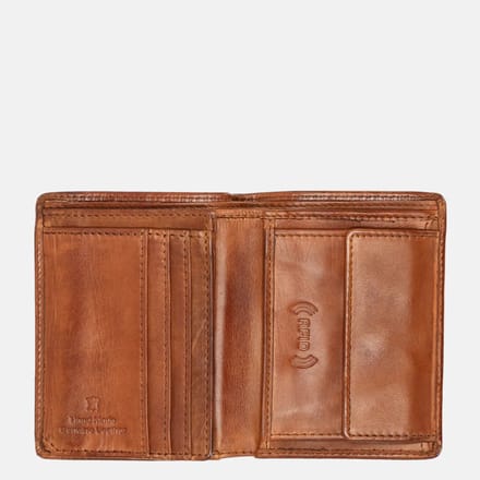 Bear Design Remo CL21577 Hoge Billfold - Cognac