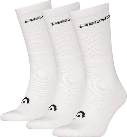 HEAD unisex 3P sokken training wit
