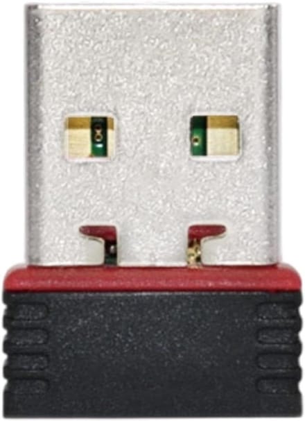 Wi-Fi Adapter - Draadloze Dongle - Internet Verbinding - Hoge Antenne - 150 Mbps - Zwart