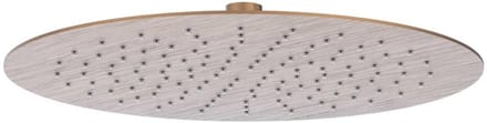 IVY Hoofddouche Slim 30 cm - Eco-air - Geborsteld Mat Koper