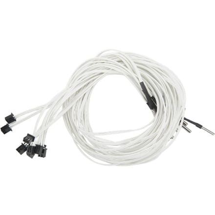 10 stuks Thermistor Sensor V2 Upgrade 3950 XH2.54 2-pins voor Ender 3 5 Pro CR6 CR10 3D-printer white