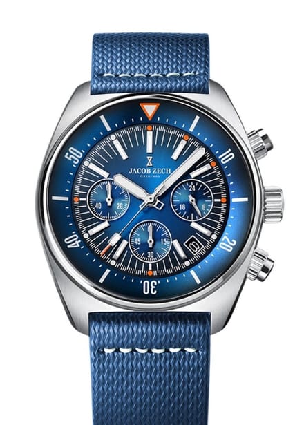Jacob Zech - Heren Horloge Vienna - Zilver