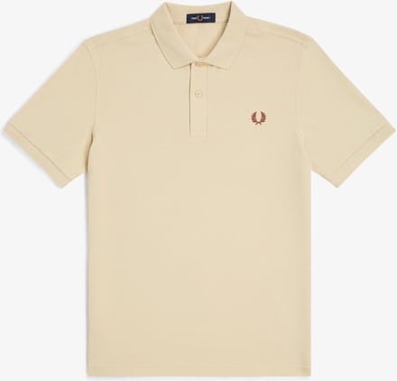 Fred Perry - Plain Polo Shirt - Oatmeal