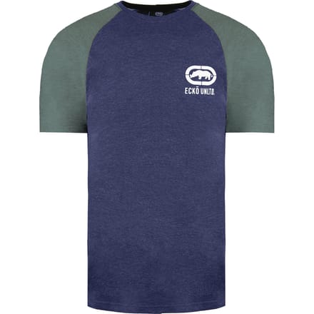 Ecko Unltd. Shadow Heren Navy Marl T-Shirt