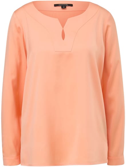 s.Oliver BLACK LABEL - Bloes - Maat 40 - Vrouwen - Oranje - polyester