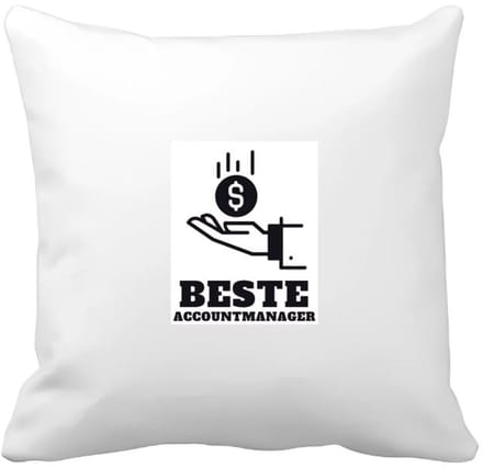 Akyol - beste accountmanager Kussen hoes - Beste accountmanager - collega - welkom - afscheid - 40 bij 40 cm