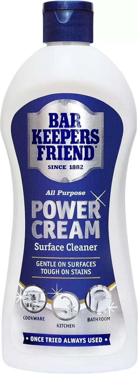Bar Keepers Friend Power Cream - 350ml - Surface Cleaner - Universeel schoonmaakmiddel in crème uitvoering