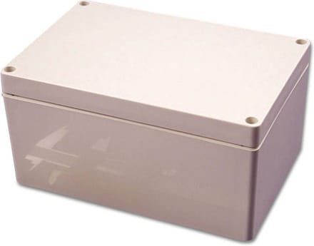 Hammond Electronics 1554TGY Universele behuizing 180 x 120 x 90 ABS Grijs-wit (RAL 7035) 1 stuk(s)