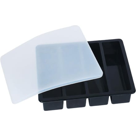 Bac à glaçons long 4 grilles Moule à glaçons en silicone réutilisable Machine à glaçons sans BPA Fabricants de moules à glaçons en silicone de qualité alimentaire white