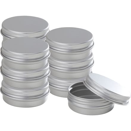 VBS Crème pot "Rond" - 30 ml, 10 stuks